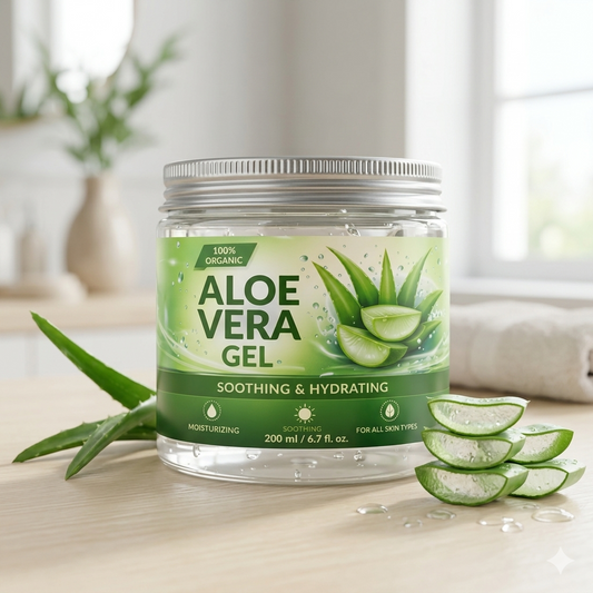 Aloe Vera Soothing Gel for Healthy-Looking Skin